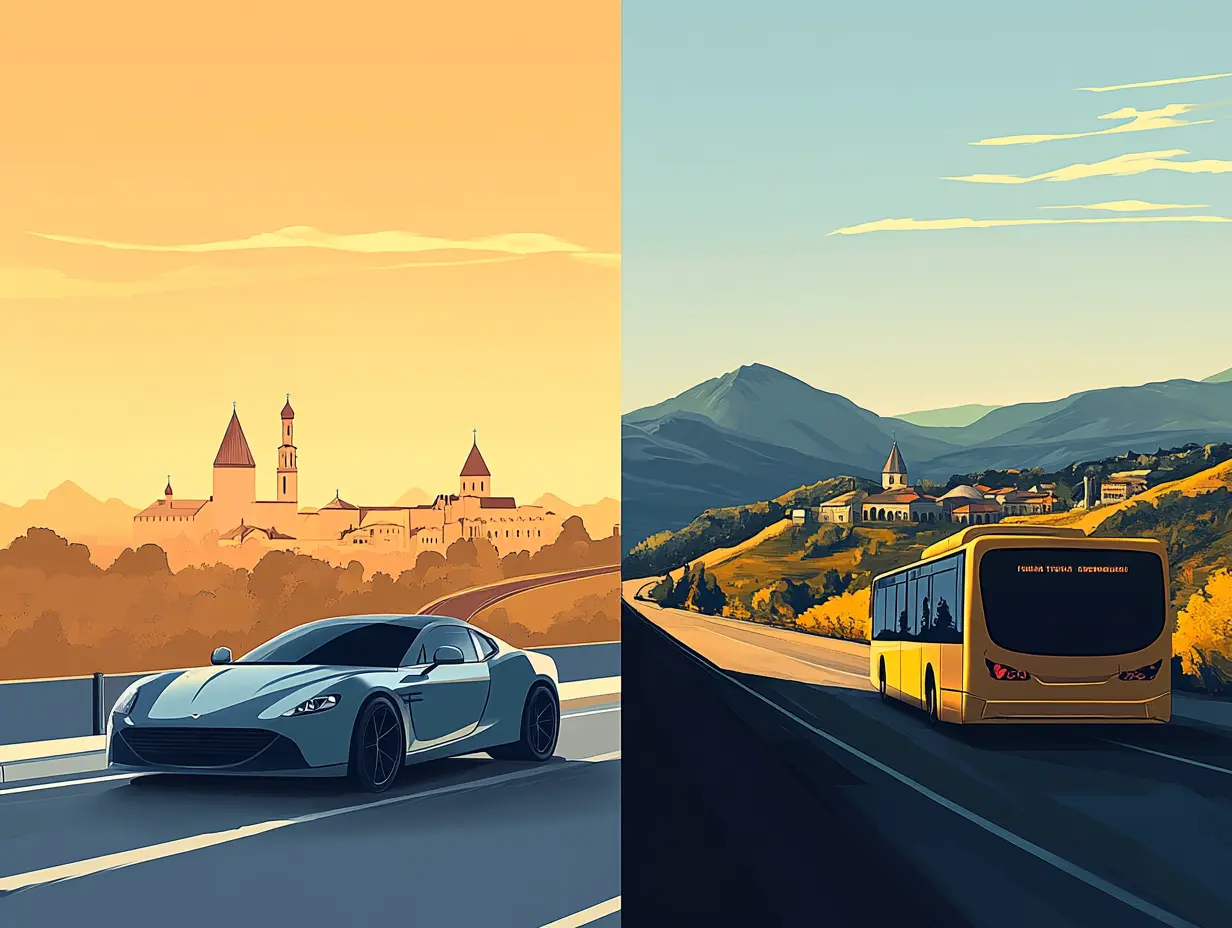 car rental vs public transportation